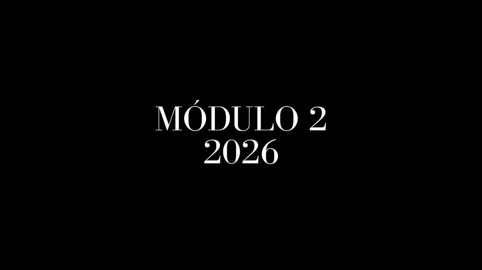 EBB Módulo 2 — 2026